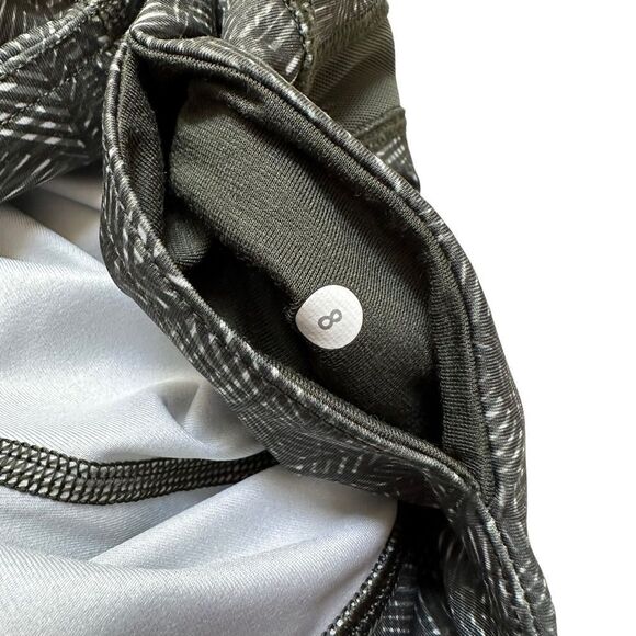 lululemon athletica Black Patterned Mesh Leggings - Picture 4 of 8